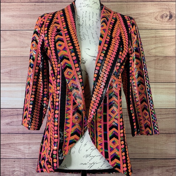 Wrangler Jackets & Blazers - Wrangler Rock 57 Sequin Shrug